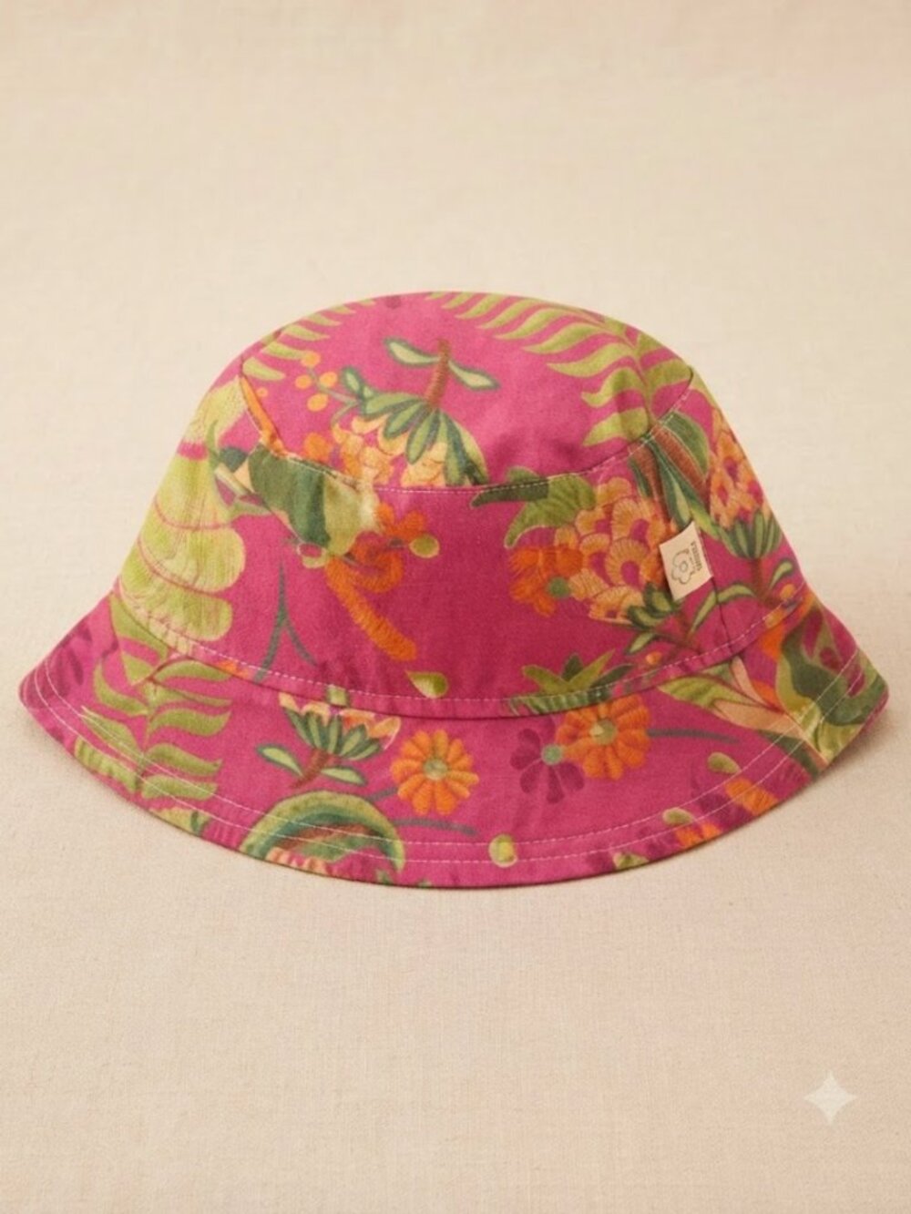 FARM RIO Pink Bucket Hat